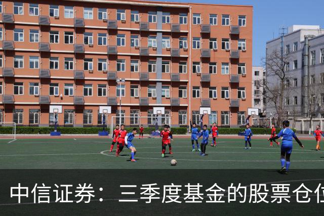 中信证券：三季度基金的股票仓位降至2023年以来最低水平
